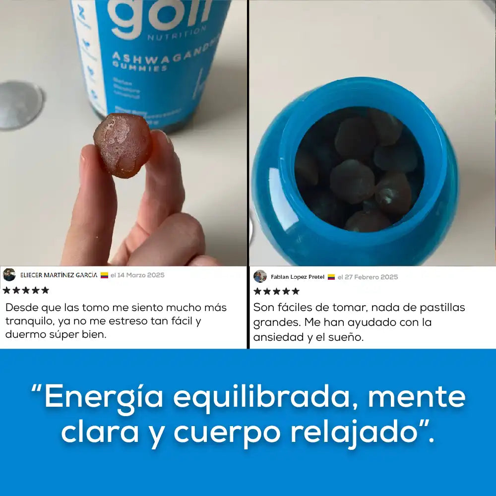 GOMAS GOLI NUTRITION CON ASHWAGANDHA